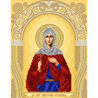 Схема для вышивания бисером иконы "Святая Великомученица Виктория Эфесская" (Схема или набор)