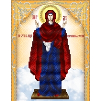 Схема вышивки бисером иконы "Божия Матерь Нерушимая стена" (Схема или набор)