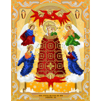 Икону для вышивки бисером "Божия Матерь Прибавление ума" (Схема или набор)