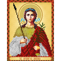 Схема вышивки бисером иконы "Святой Архангел Михаил" (Схема или набор)