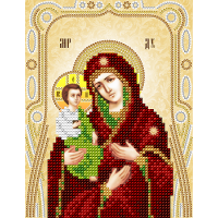 Схема вышивки бисером иконы  "Пресвятая Богородицы "Троеручица"" (Схема или набор)