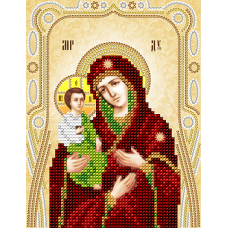 Схема вышивки бисером иконы  "Пресвятая Богородицы "Троеручица"" (Схема или набор)
