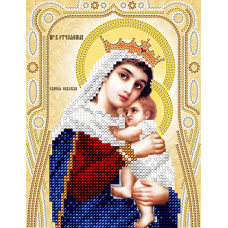 Схема вышивки бисером иконы "Пресвятая Богородица "Отчаянных единая надежда"" (Схема или набор)