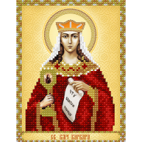 Схема для вышивания бисером иконы "Святая Великомученица Варвара" (Схема или набор)