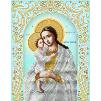 Схема вышивки бисером иконы "Богородица Взыскание погибших" (Схема или набор)
