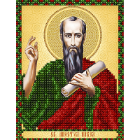 Схема вышивки бисером иконы "Святой Апостол Павел" (Схема или набор)
