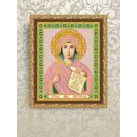 Схема для вышивания бисером иконы "Святая Мученица Наталья" (Схема или набор)