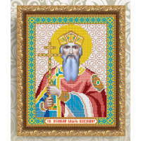 Схема для вышивания бисером иконы «Святой Великий Князь Владимир» (Схема или набор)