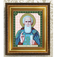 Схема для вышивания бисером иконы «Святой Преподобный Сергий Радонежский» (Схема или набор)