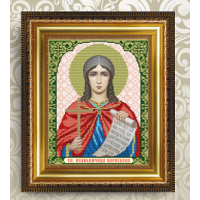 Схема для вышивания бисером иконы «Святая Великомученица Параскева» (Схема или набор)