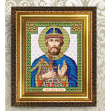 Схема для вышивания бисером иконы «Благоверный Князь Петр» (Схема или набор)