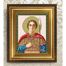 Схема для вышивания бисером иконы «Святой Мученик Валерий» (Схема или набор)