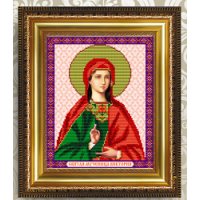 Схема для вышивания бисером иконы «Святая Мученица Виктория» (Схема или набор)