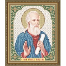 Икона для вышивки бисером "Святой праотец Авраам"(Схема или набор)
