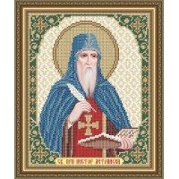 Икона для вышивки бисером "Святой преподобный Нестор летописец Невский" (Схема или набор)