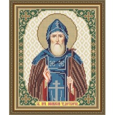 Икона для вышивки бисером "Святой преподобный Афанасий Чудотворец" (Схема или набор)