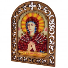 Набор для вышивки бисером "Святая Богородица Семистрельная"