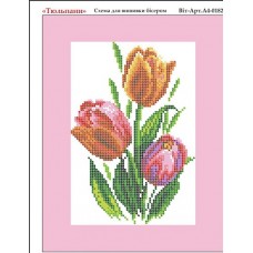 Схема для вышивки бисером "Тюльпаны" (Схема или набор)