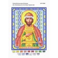 Схема вышивки бисером иконы "Святой Благоверный князь Борис Туровский" (Схема или набор)