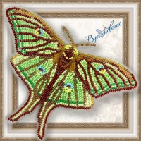 Набор магнит- бабочка для вышивки бисером «Грельсия Изабеллы»