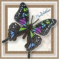 Набор магнит- бабочка для вышивки бисером «Графия Веска»