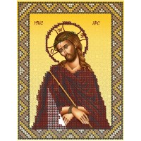 Схема иконы для вышивки "ХРИСТОС ЦАРЬ ИУДЕЙСКИЙ"