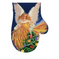 Новогодняя рукавичка "Рождесвенский Ангел"