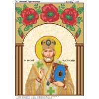 Схема иконы под  вышивку бисером "Св. Николай Чудотворец" (схема или набор)