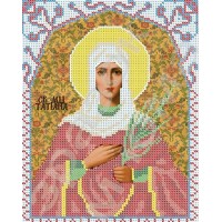 Схема иконы под вышивку бисером "Св. Татьяна" (Схема или набор)