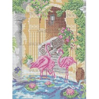 Розовые Фламинго (схема или набор)