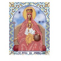 Икона для вышивки бисером "Божия матерь Державная" (Схема или набор)