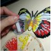 Набор магнит- бабочка для вышивки стразами «Малахитовая (SIPROETA STELENES)»