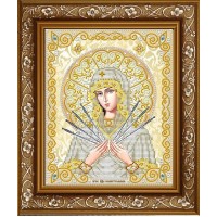Схема для вышивки бисером икона "Пресвятая Богородица Семистрельная" ЖС-4012 (Схема или набор)