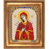 Схема для вышивки бисером "Пресвятая Богородица Семистрельная" (Схема или набор)
