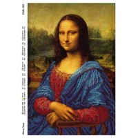Схема под вышивку бисером "Мона Лиза" (Схема или набор)